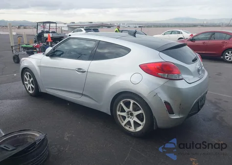 2012 Hyundai Veloster Base W/Gray z USA, uszkodzony, nr VIN KMHTC6AD2CU079432